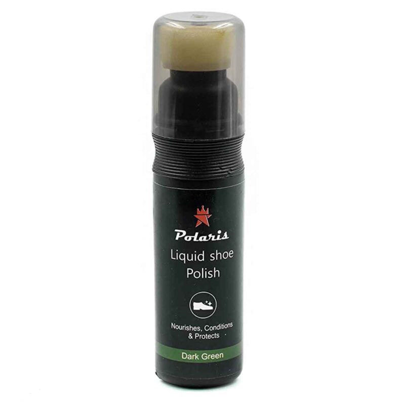 Dark Green Liquid Shoe Polish