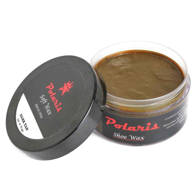 Premium Dark Tan Shoe Polish For Leather Shoe