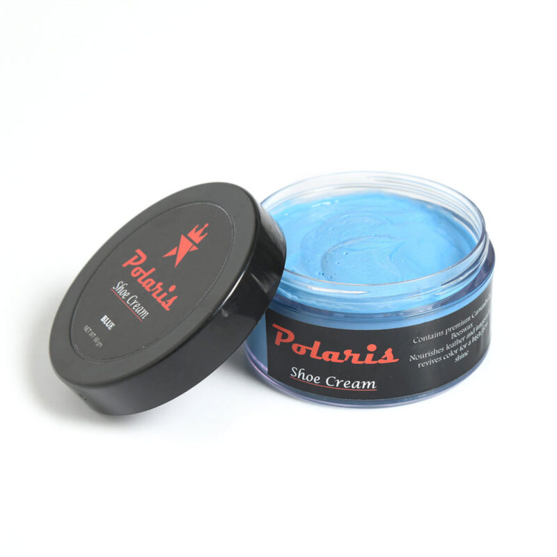 Natural Blue Shoe Cream for shoes and boots