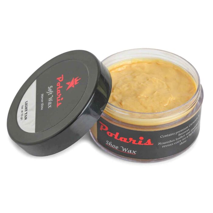 Premium Light Tan Shoe Polish